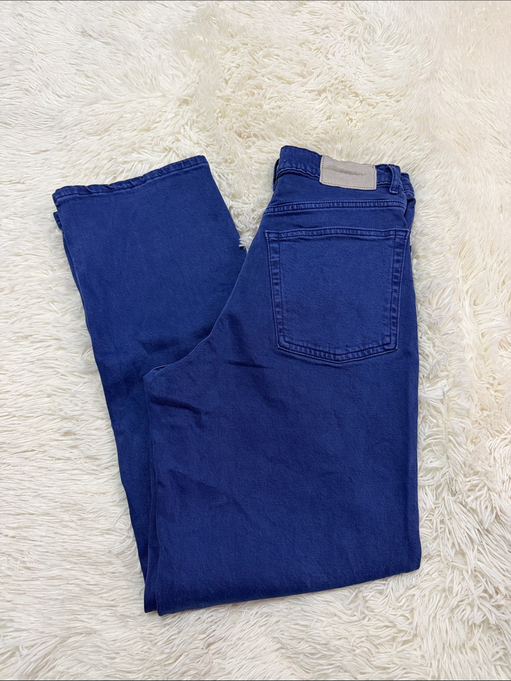 Everlane Men's Straight Jeans in Deep Blue